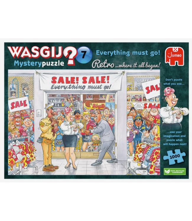 Everything Must Go! Puzzle 1000pc (Mystery 7)