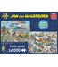 Traffic Chaos & By Air, Land & Sea Puzzle (2x1000pc) Puzzle