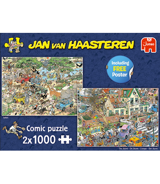 Safari and the Storm  (2 x 1000 pc) Puzzles
