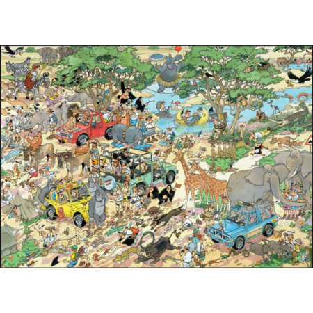 Safari and the Storm  (2 x 1000 pc) Puzzles