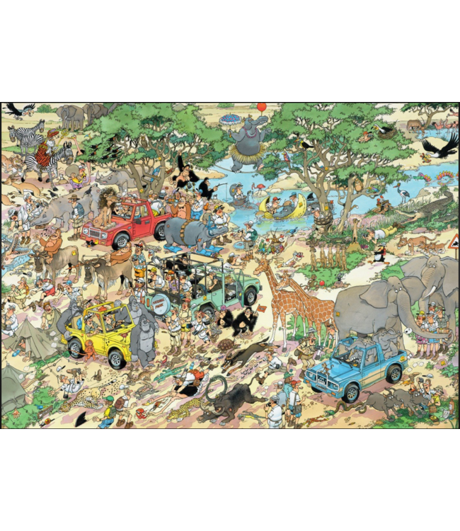 Safari and the Storm  (2 x 1000 pc) Puzzles