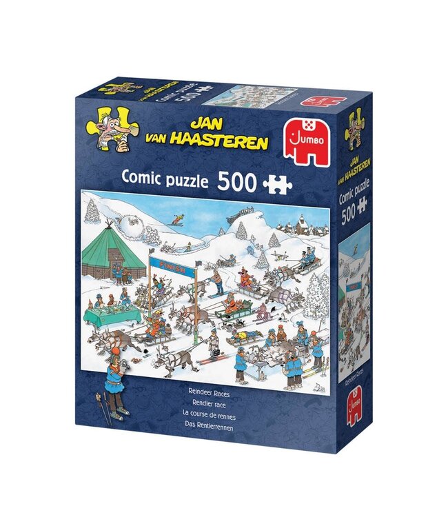 Reindeer Races Puzzle 500pc