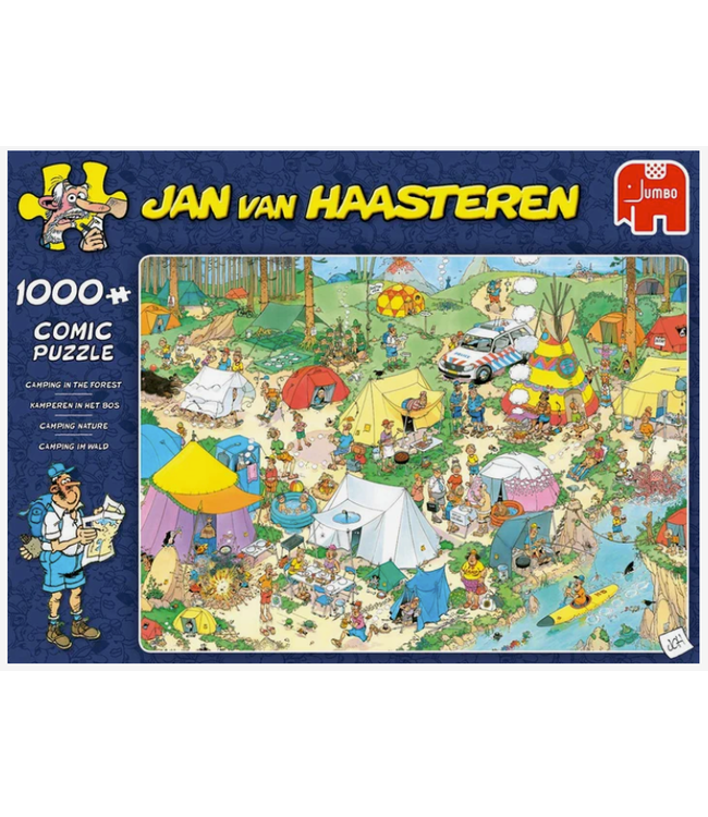 Camping in the Forest Puzzle 1000pc