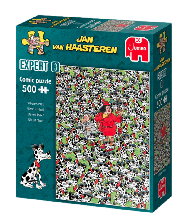 Where's Max? Puzzle 500pc