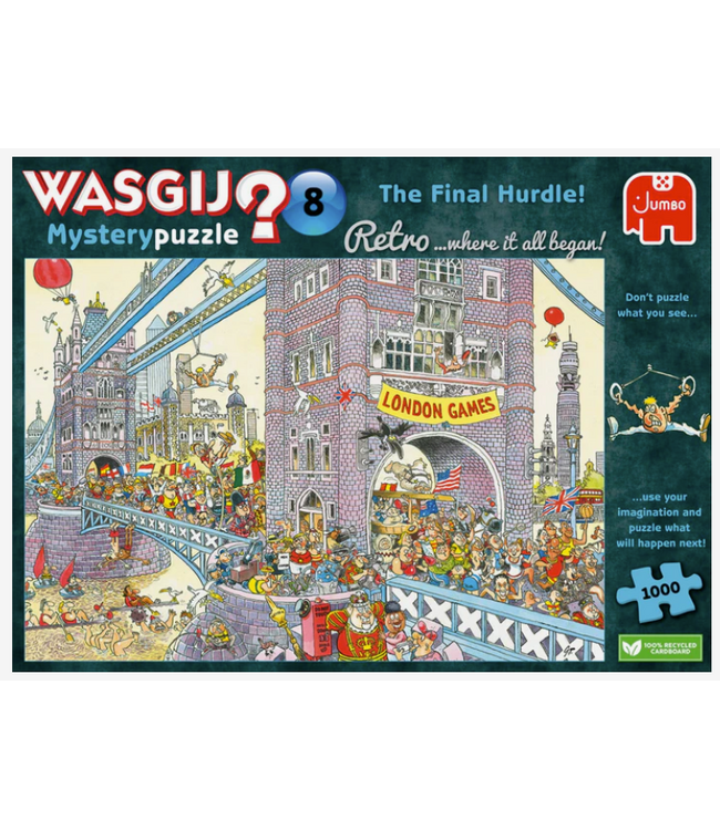 The Final Hurdle! Puzzle 1000pc (Mystery Retro 8)