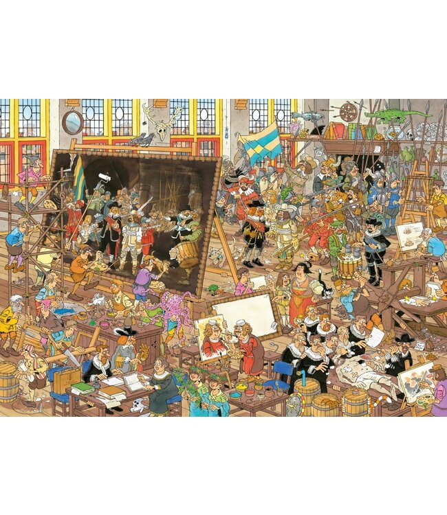 Rembrandt’s Studio (2 x 1000pc) Puzzle