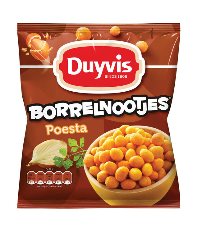 Duyvis Poesta Cocktail Nuts 275g