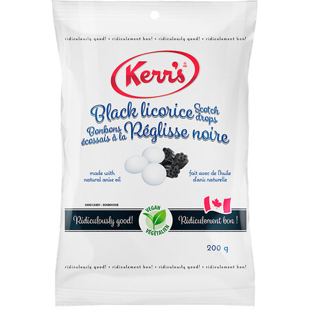 Kerr’s Licorice Scotch Drops 200g