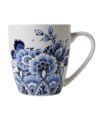 Heinen Delft Blue Flowers Tea Mug 300ml