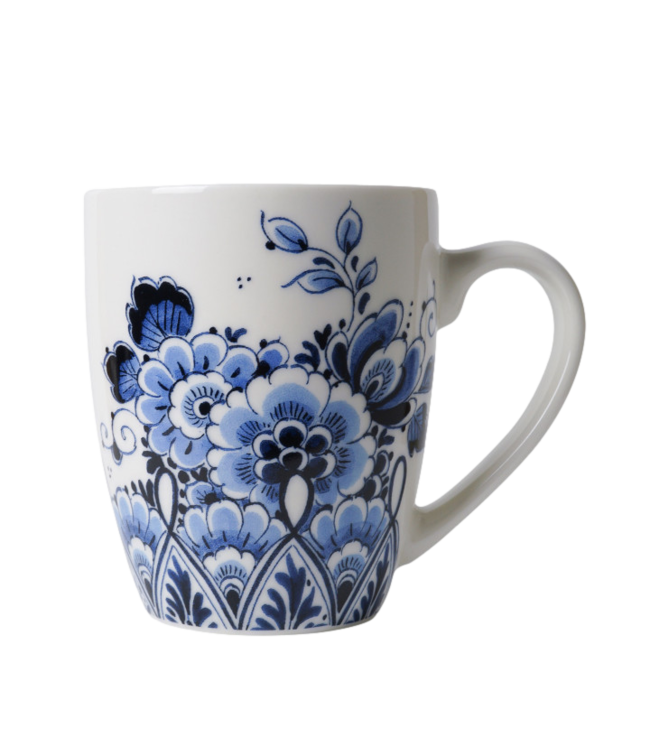 Henein Delft Blue Flowers Tea Mug 10.5cm