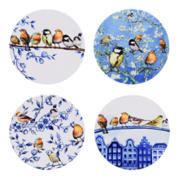 Heinen  Forest Bird Coasters (4pc)