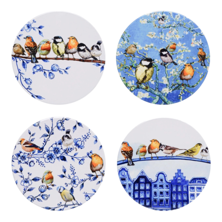 Heinen  Forest Bird Coasters (4pc)