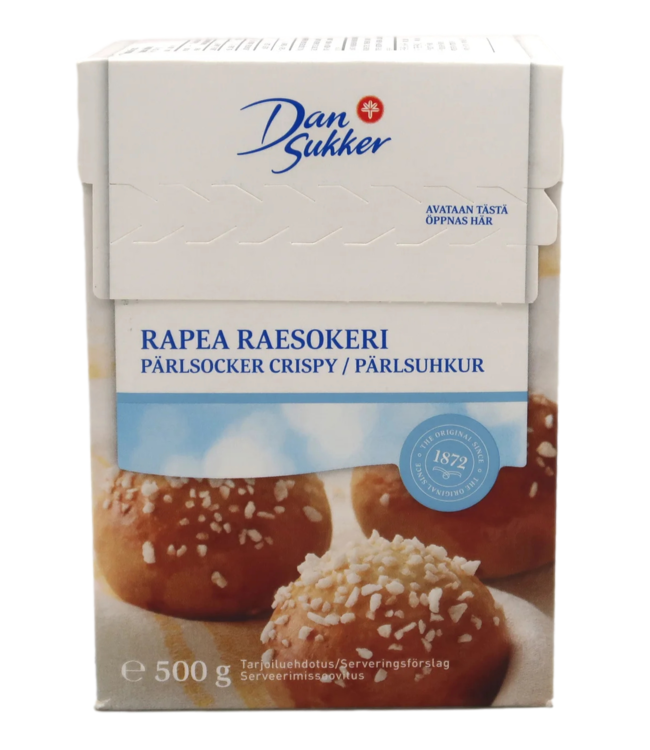 Dan Sukker Pearl Sugar 500g