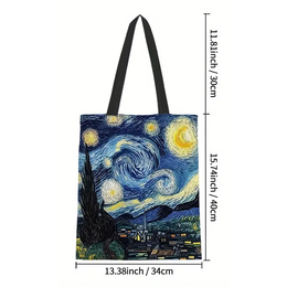 Van Gogh Starry Night  Shopping Bag