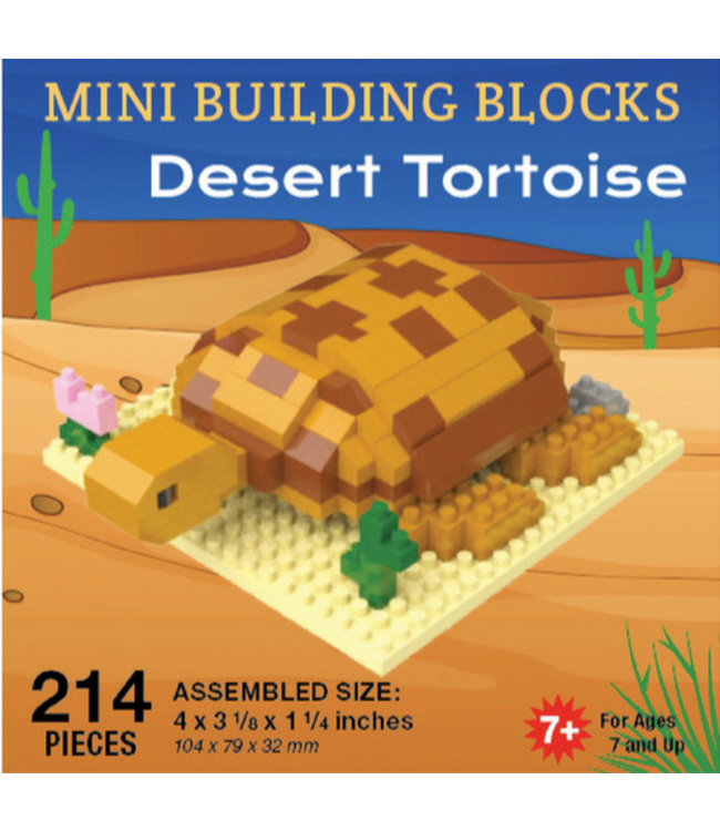 Desert Tortoise  - Mini Building Blocks