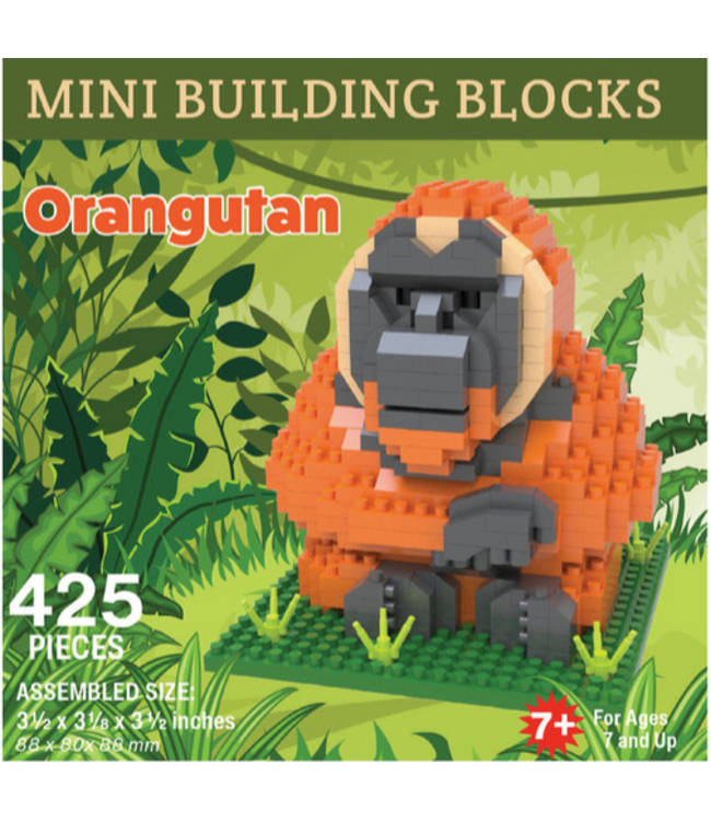 Orangutan - Mini Building Blocks