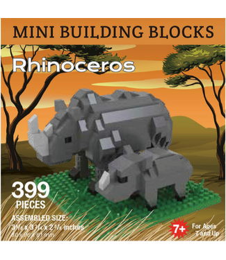 Rhinoceros- Mini Building Blocks
