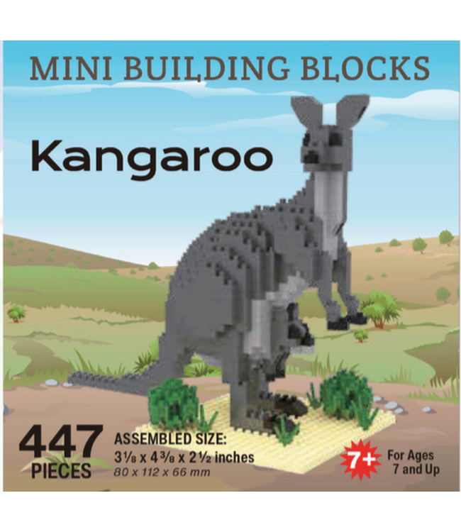Kangaroo  - Mini Building Blocks