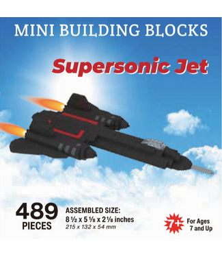 Supersonic Jet  - Mini Building Blocks
