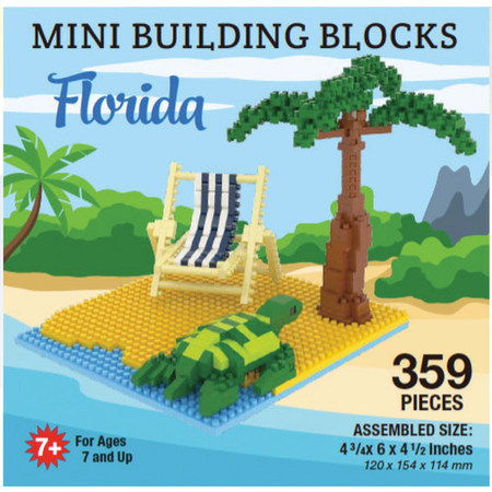 Florida Beach Scene  - Mini Building Blocks
