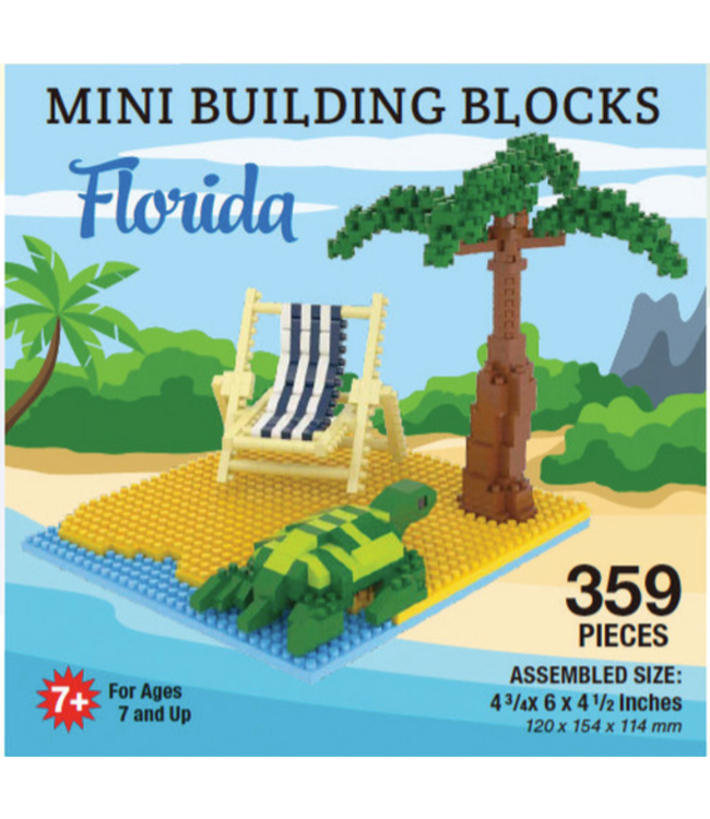 Florida Beach Scene  - Mini Building Blocks