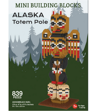 Alaska Totem Pole  - Mini Building Blocks