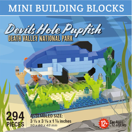 Devils Hole Pupfish - Mini Building Blocks