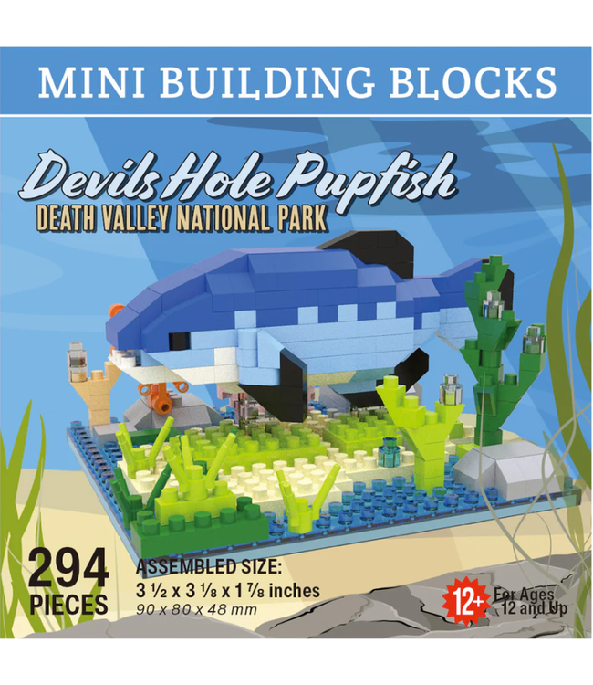 Devils Hole Pupfish - Mini Building Blocks