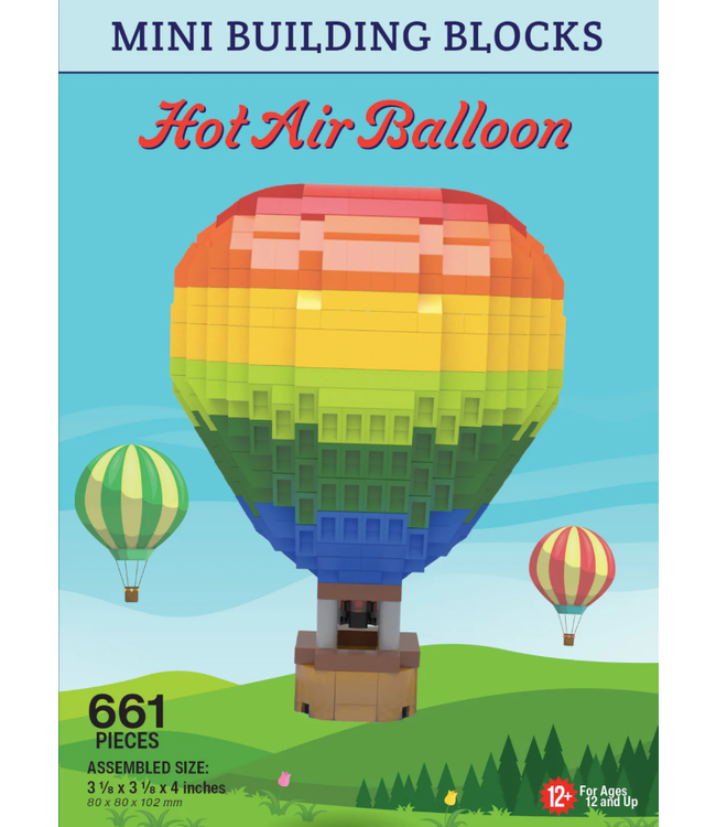 Hot Air Balloon  - Mini Building Blocks