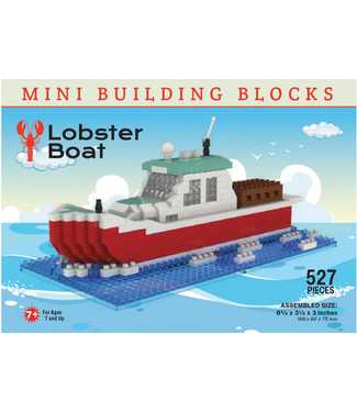 Lobster Boat  - Mini Building Blocks