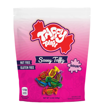 Taffy Town Salt Water Taffy Sassy  340g