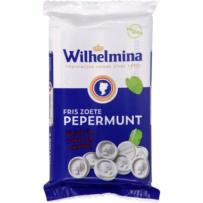 Fortuin Wilhelmina Peppermint Rolls 3x40g