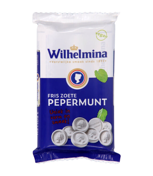 Fortuin Wilhelmina Peppermint Rolls 3x40g