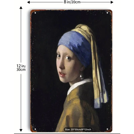 Vermeer Tin Sign
