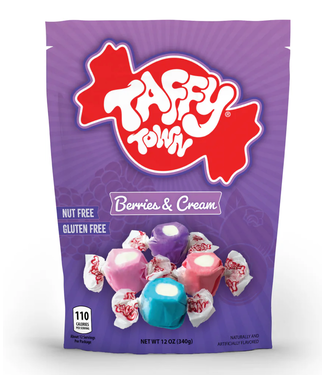 Taffy Town Salt Water Taffy Berries & Cream 340g