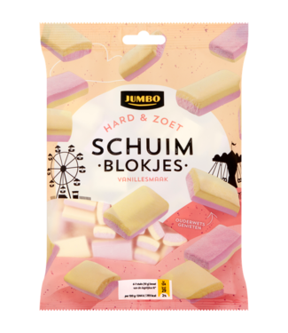 Jumbo Schuim Blokjes 120g