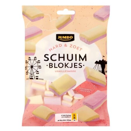Jumbo Schuim Blokjes 120g