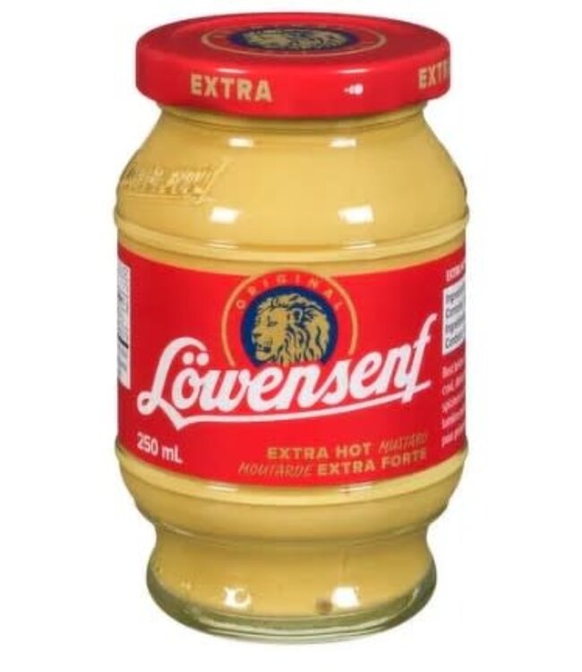 Lowensenf Extra Hot Mustard 250ml