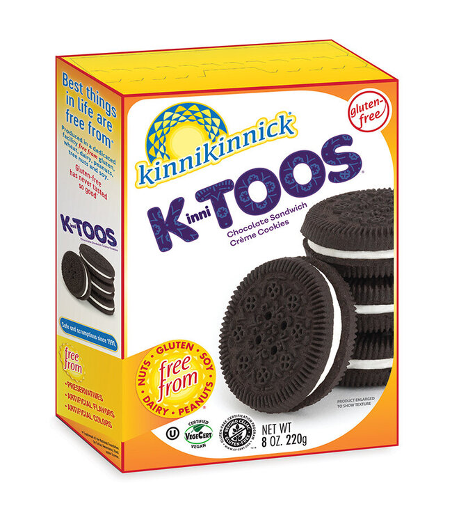 Kinnikinnick Chocolate Sandwich Gluten Free