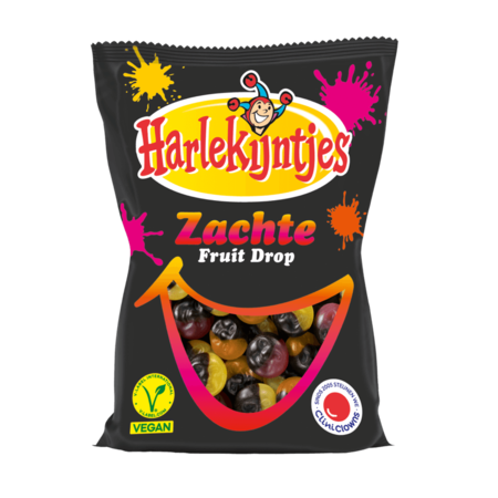 Harlekijntjes Soft Fruit Licorice 300g