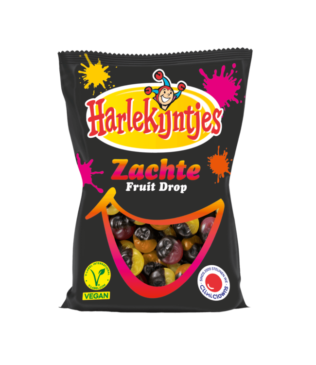 Harlekijntjes Soft Fruit Licorice 300g