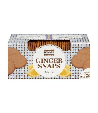 Nyakers Ginger Snaps Lemon