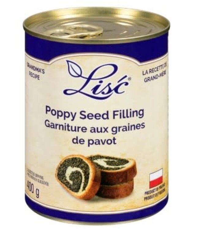 Lisc Poppy Seed Filling 900g