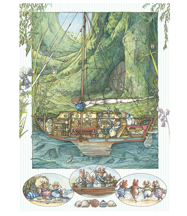 Brambly Hedge All Aboard Puzzle 500pc