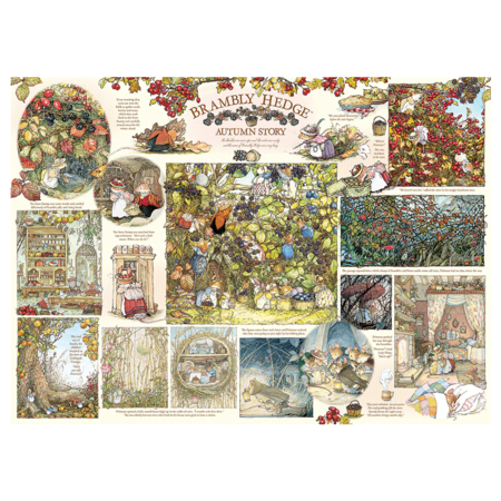 Brambly Hedge Spring Story Puzzle 1000pc