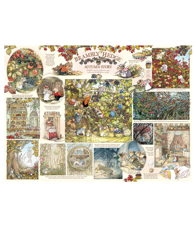 Brambly Hedge Spring Story Puzzle 1000pc