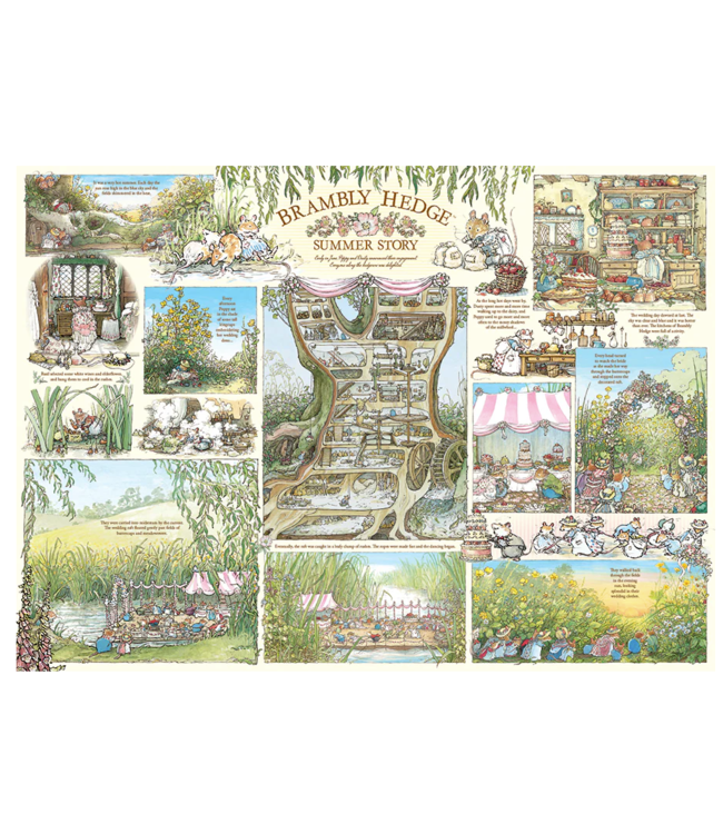 Brambly Hedge Summer Story Puzzle 1000pc