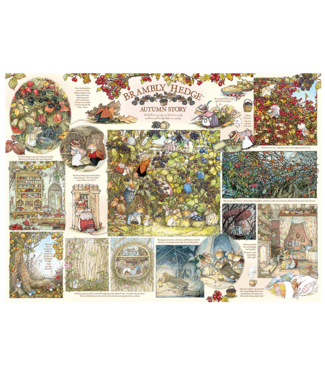Brambly Hedge Autumn Story Puzzle 1000pc