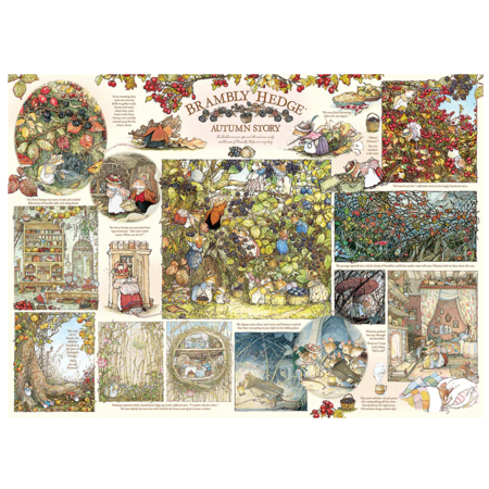 Brambly Hedge Autumn Story Puzzle 1000pc