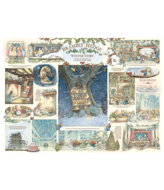 Brambly Hedge Winter Story Puzzle 1000pc